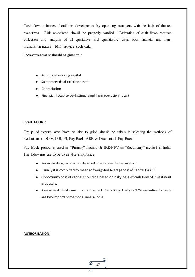 Finance For Non Finance Executives By Prasanna Chandra Pdf
